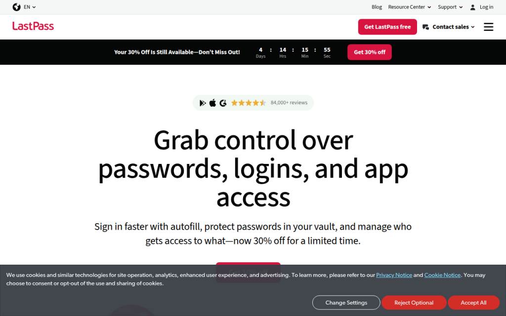 Free Password Generator Online: Security Guide and Best Practices 20 Screenshot of lastpass.com