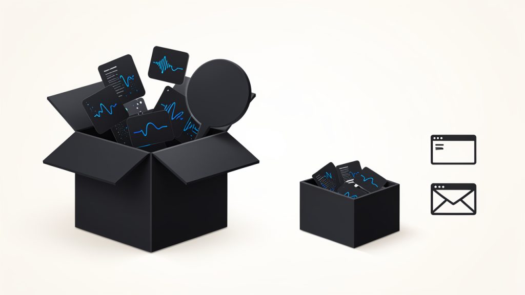 Converti WAV in MP3: compressione audio rapida e semplice 5 Same content, different packaging