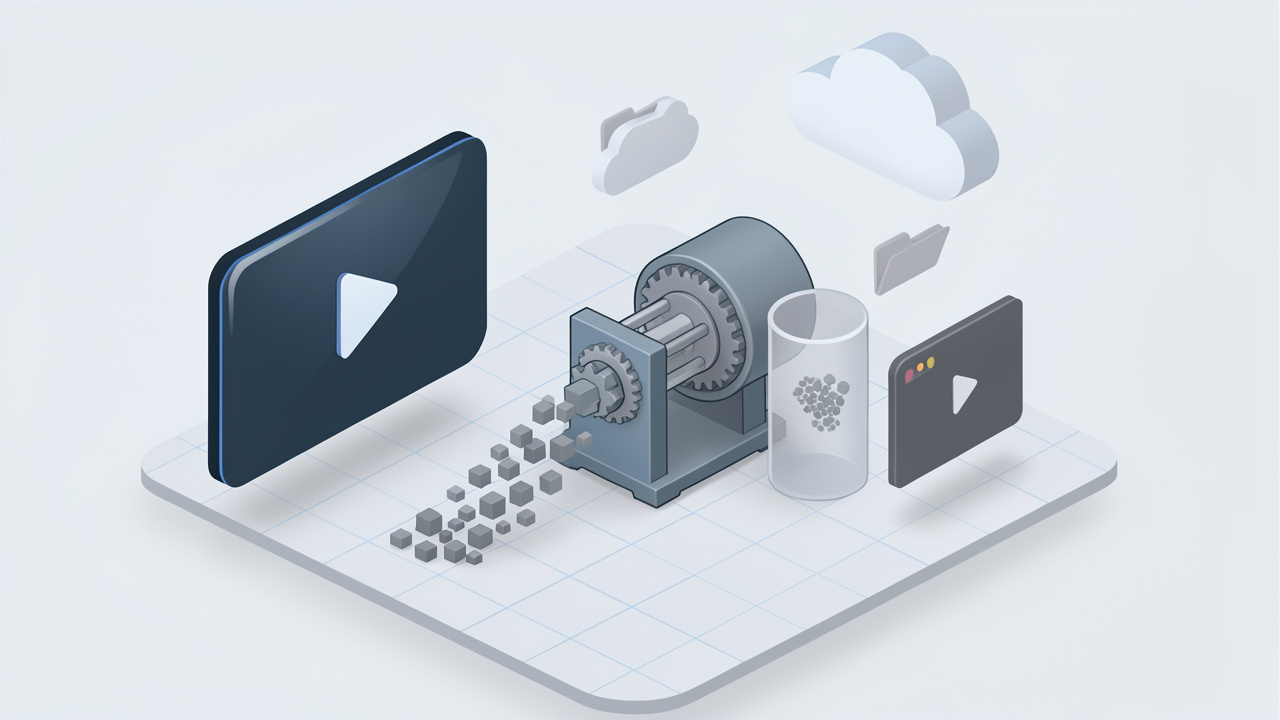 Compressor de vídeo online gratuito — Redução rápida e simples do tamanho do vídeo