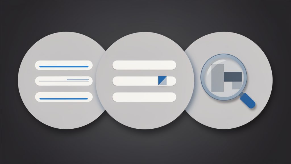 A simple Venn/stacked diagram contrasting Formatter, Linter, and Static Analyzer: three labeled boxes or circles showing Formatter = presentation/style (indentation, spacing, line breaks), Linter = rule violations/syntax checks, Static Analyzer = deeper type/logic issues. Include brief example labels inside each (e.g., formatter: brace placement; linter: unused variable warning; static analyzer: type mismatch).