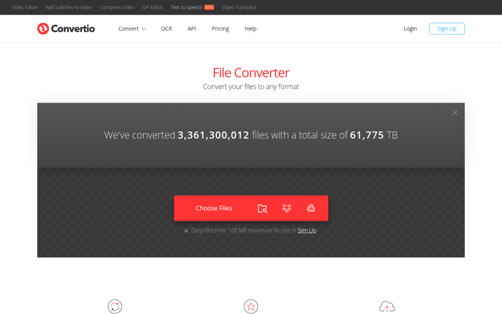 How to Convert PNG to SVG: Tools and Best Practices 5 Screenshot of convertio.co