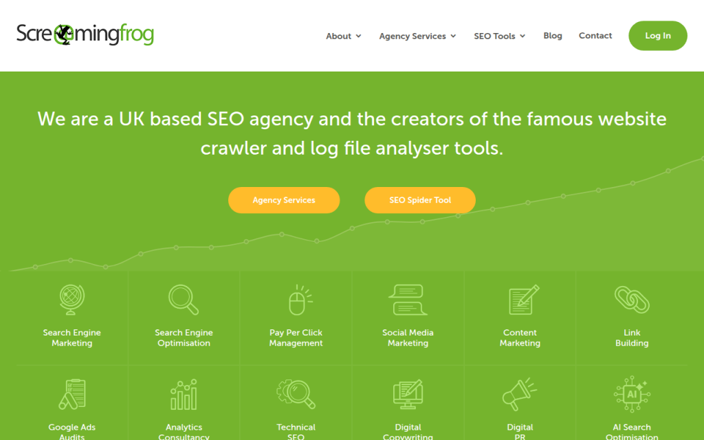 The Best SEO Tools: Top Picks and How to Choose 19 Screenshot of screamingfrog.co.uk
